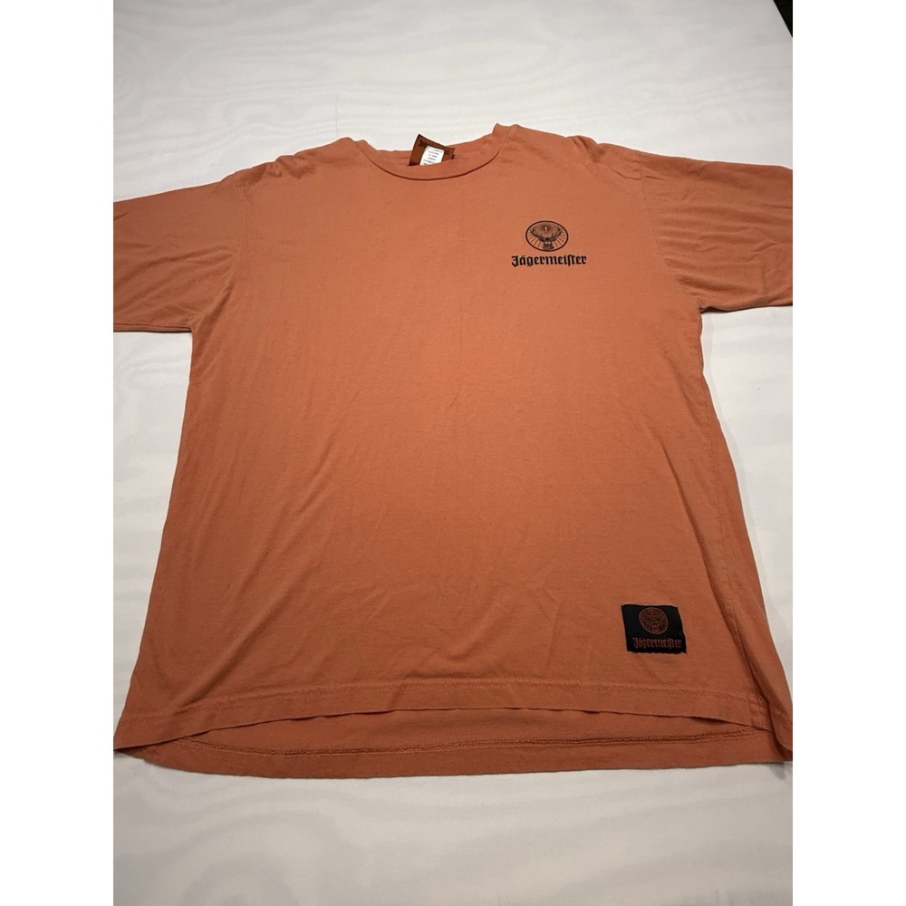 Jagermeister Logo/56 Herbs T Shirt - Mens Size Large L #1005